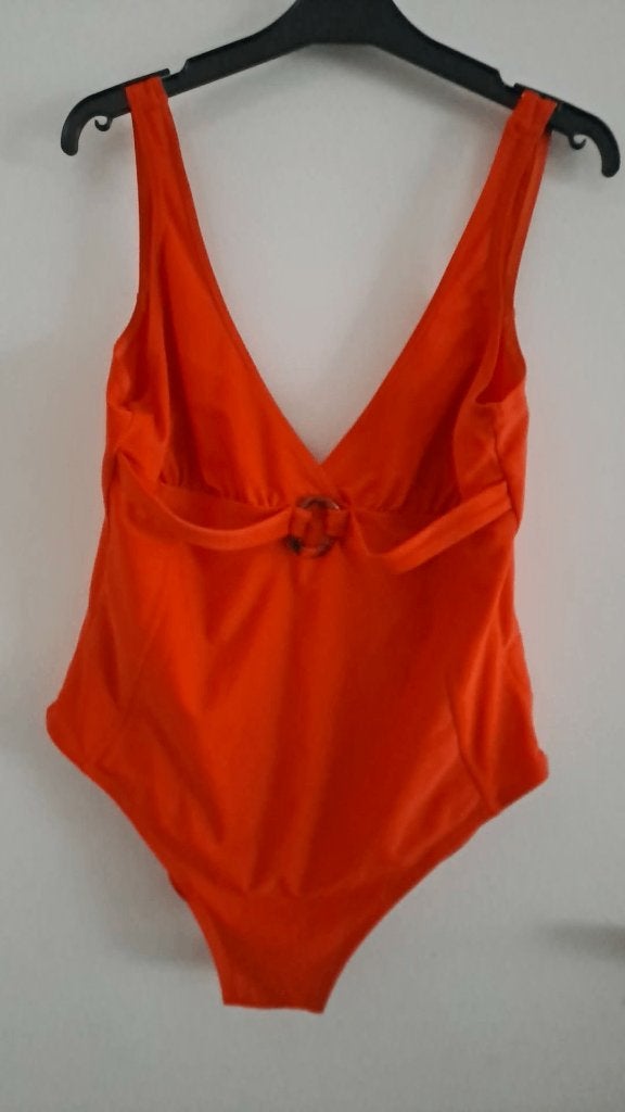 Maillot orange femme taille 48, Comme neuf, Enlèvement, Mondaca, Maillot de bain