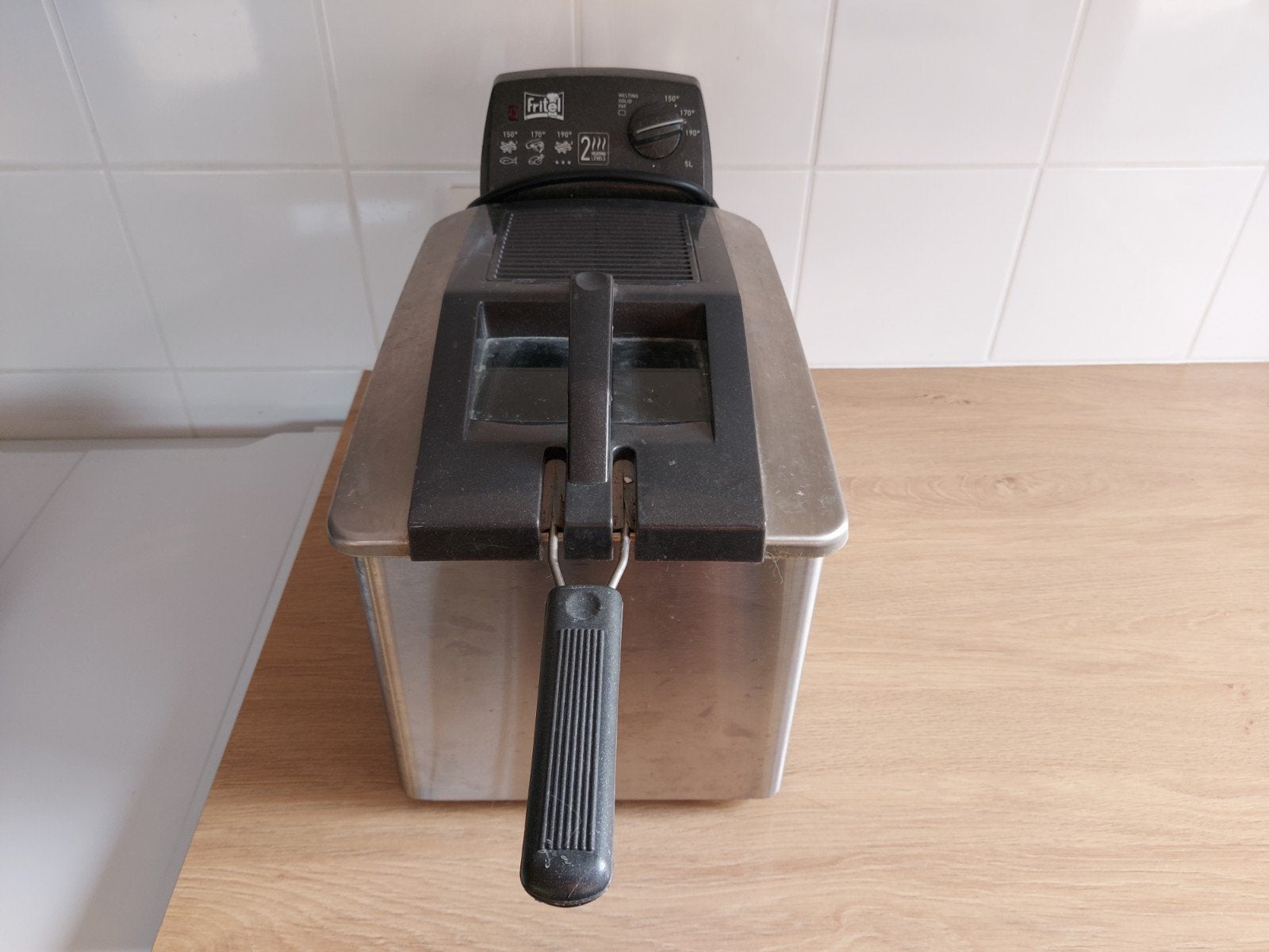 frietpot princess 3200 watt, 2 à 3 litres, Enlèvement, Utilisé, Pan intérieur amovible