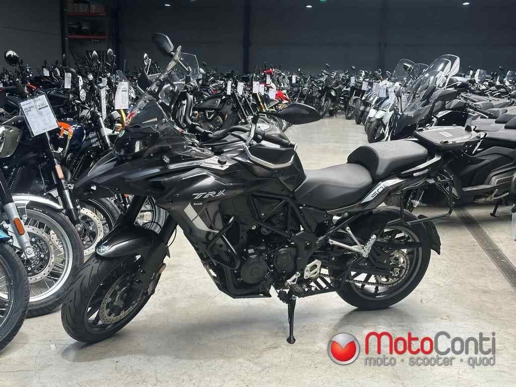 Benelli TRK 502 2024 [4843km], Motos, 502 cm³, Entreprise, Occasion, 2 cylindres
