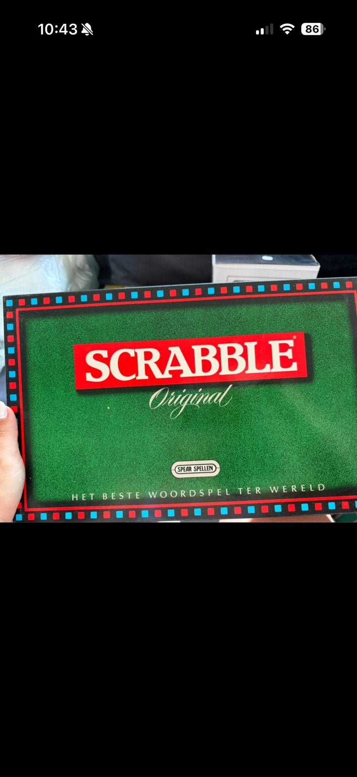 Scrabble, Ophalen of Verzenden, Zo goed als nieuw