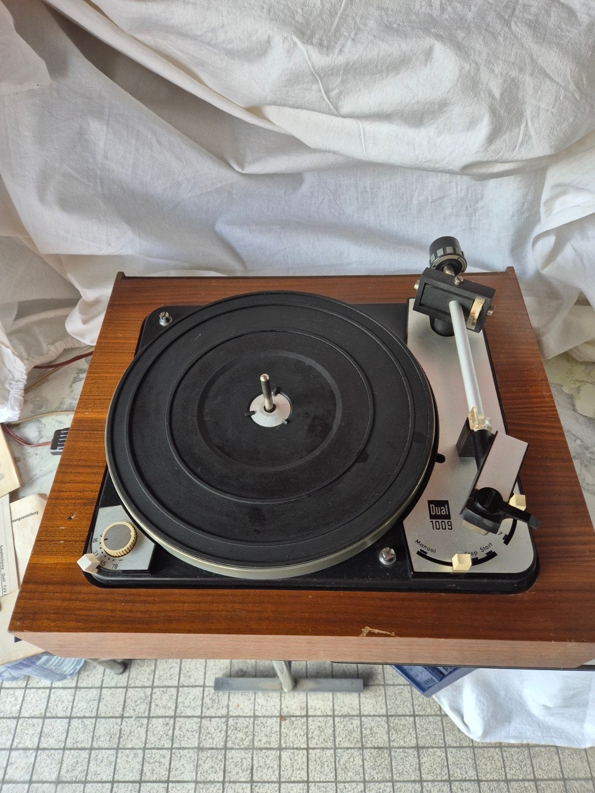 DUAL 1009 ️ -plaat, Audio, Tv en Foto, Ophalen, Gebruikt, Automatisch, Platenspeler