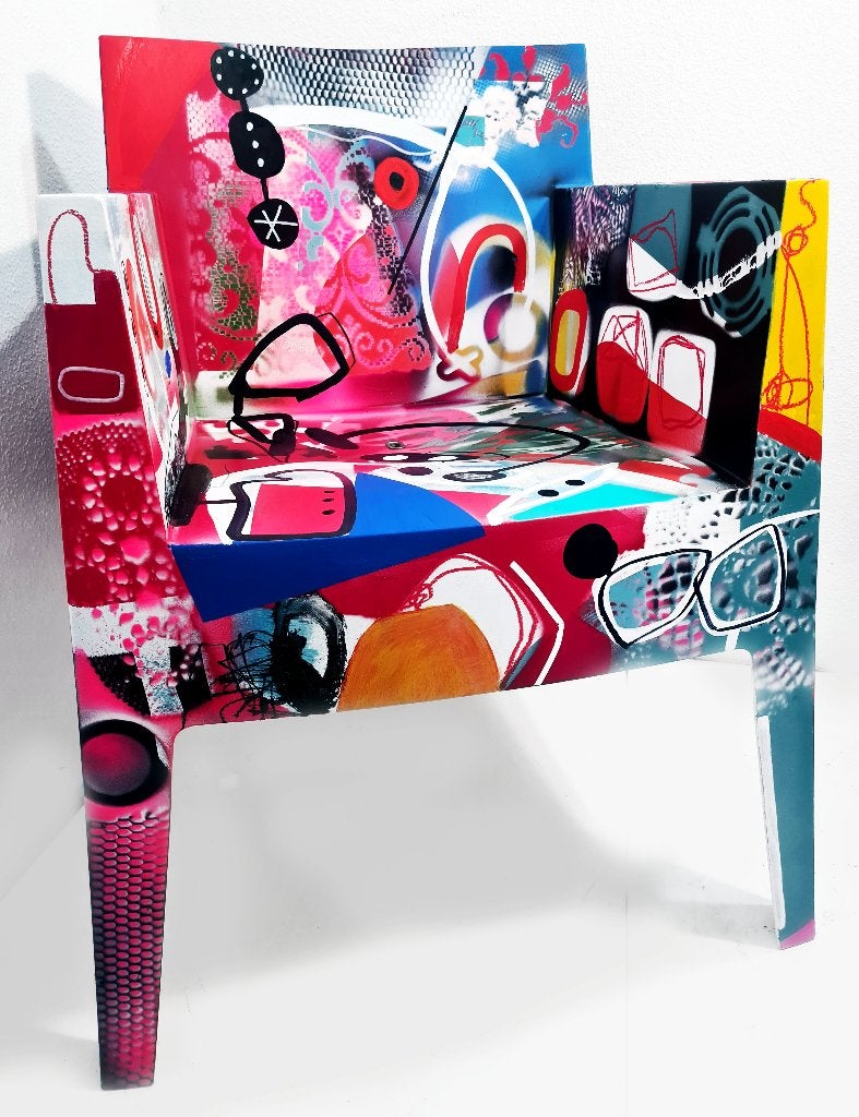 Art object by Jack Soro _ STARCK _ Toychair, Antiek en Kunst, Ophalen of Verzenden, Object, Kunststof, Gesigneerd