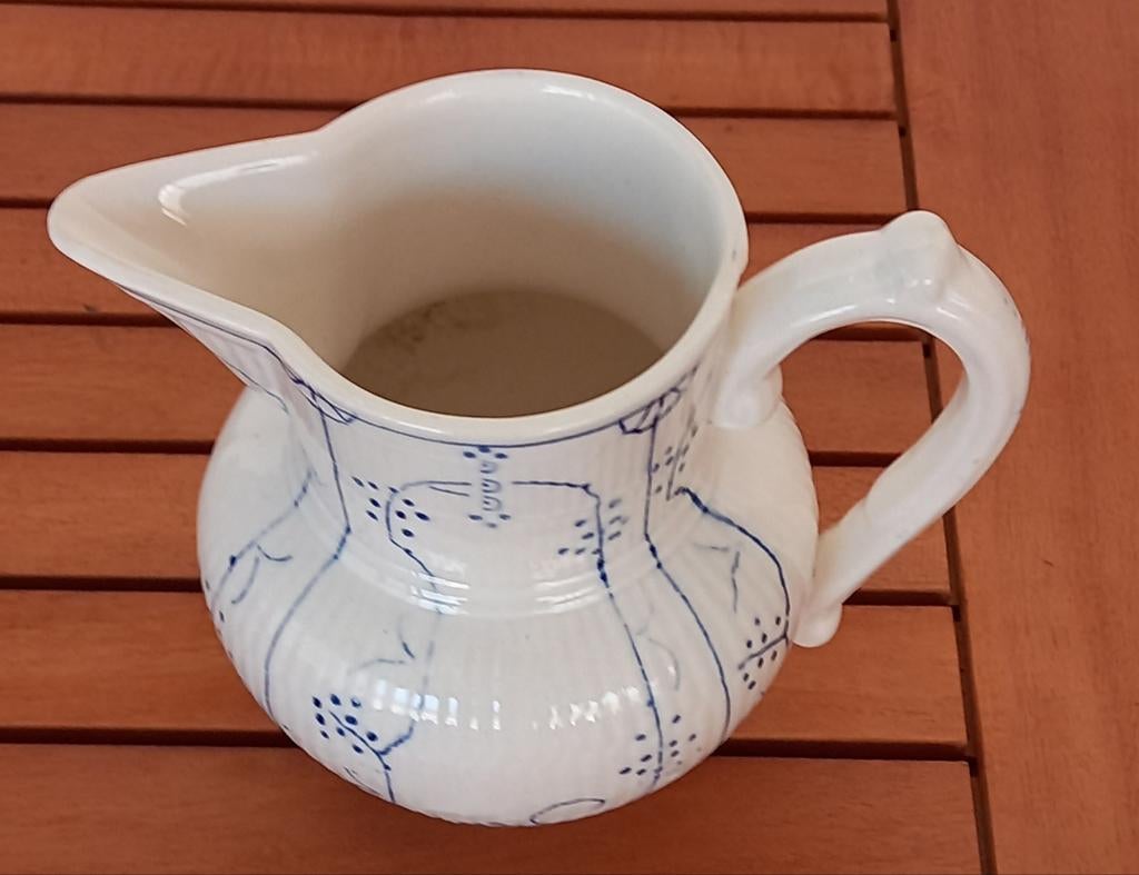 Melkpot Boch Copenhague, Ophalen
