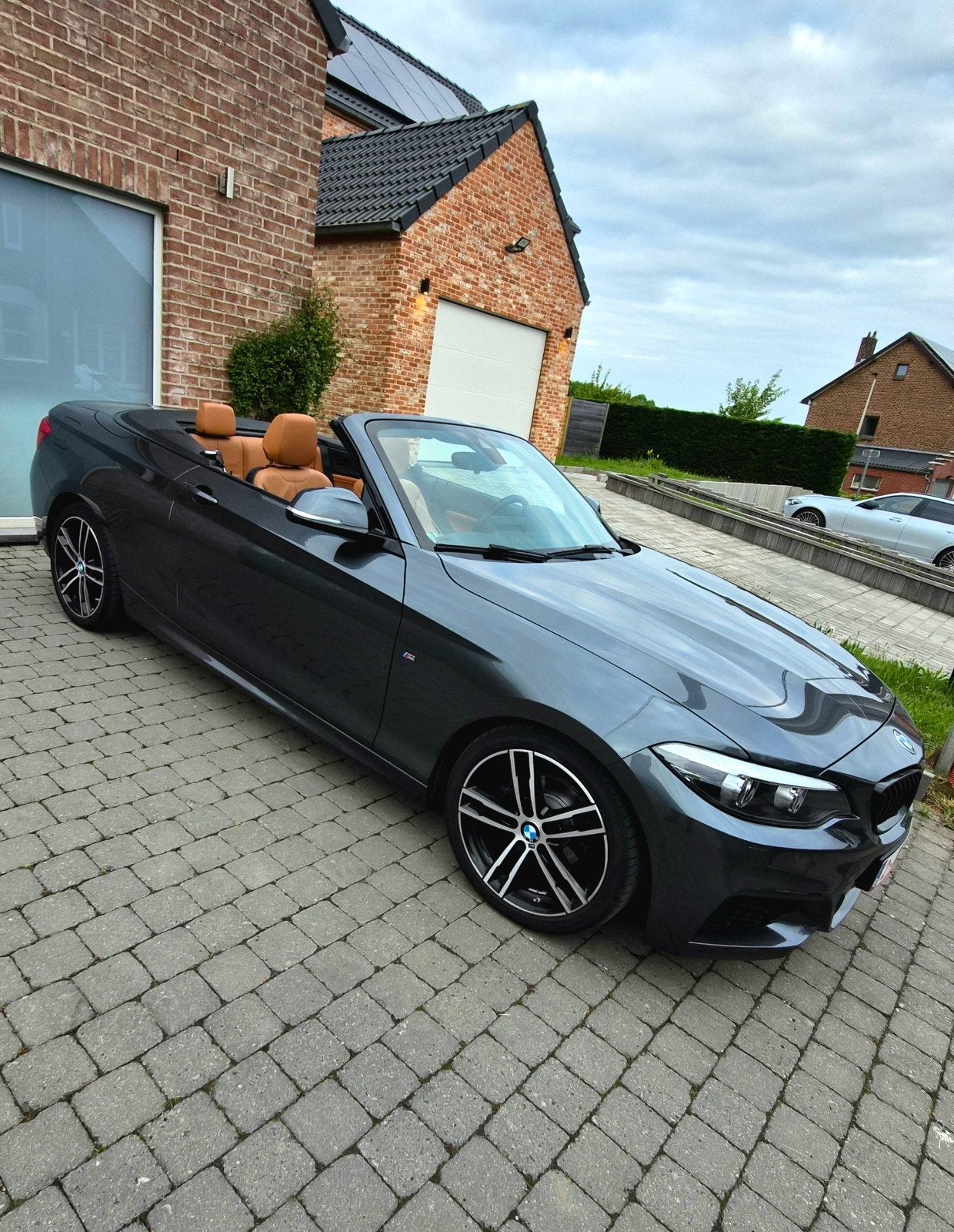 Bmw 218 I Pack M Cabriolet, Autos, BMW, Cuir, Argent ou Gris, Achat, Bluetooth