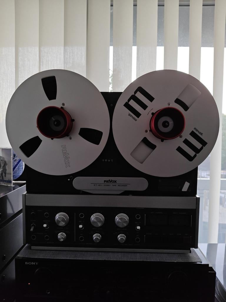Revox B77 MKII normal speed 4 track, Ophalen