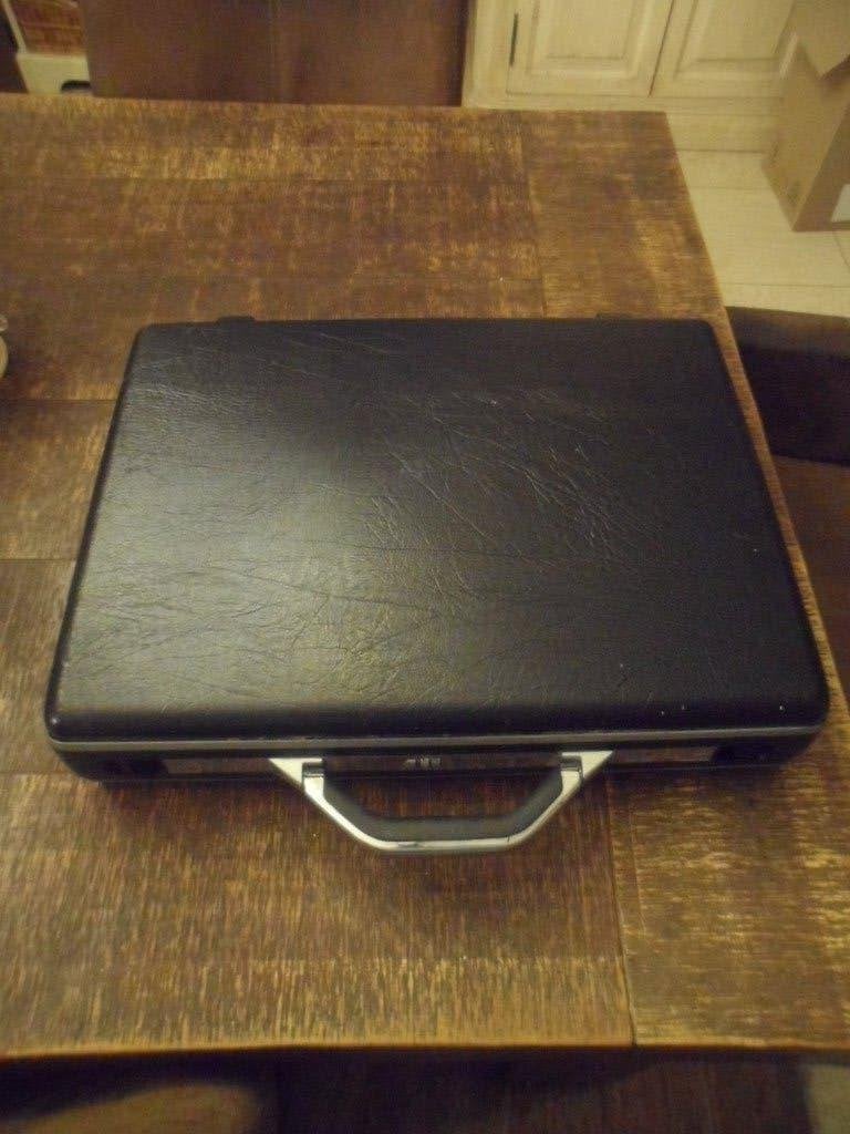 vintage bureau-aktetas, Ophalen, Gebruikt