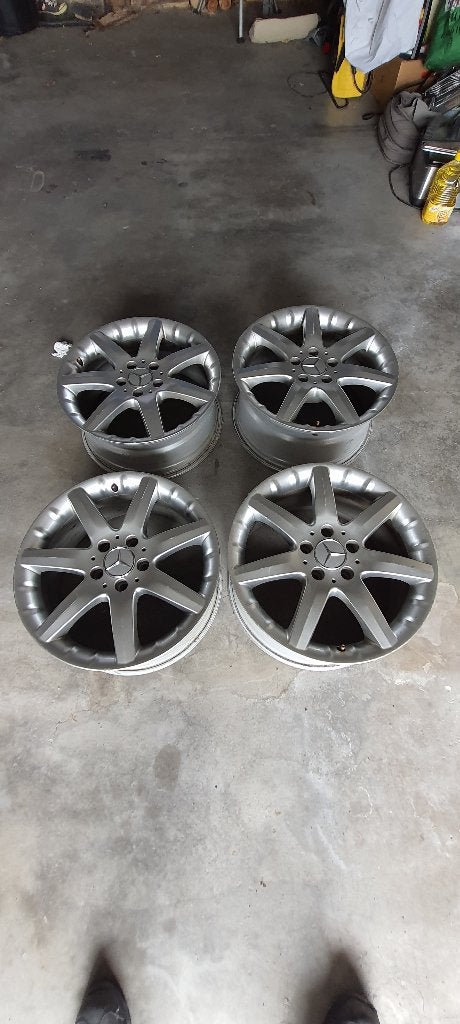 Jantes Mercedes CLC type 203, Autos : Pièces & Accessoires, Pneus & Jantes, Jante(s), 17 pouces, Véhicule de tourisme, Utilisé