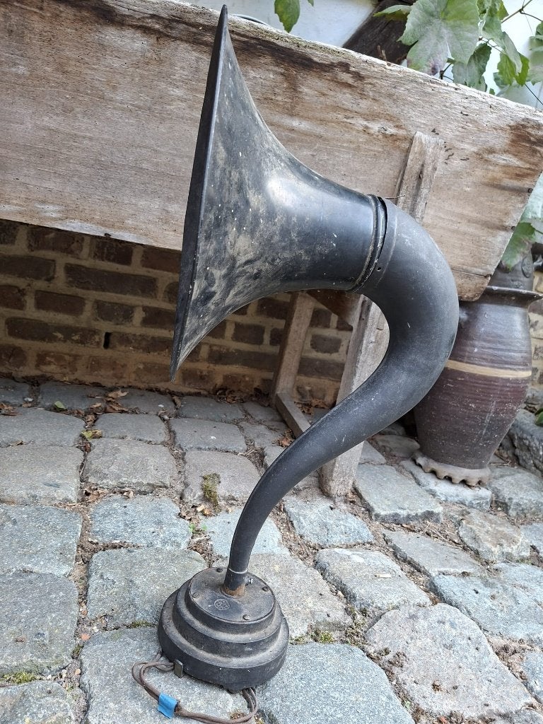 oude radio luidspreker hoorn, jaren 1920, Ophalen of Verzenden