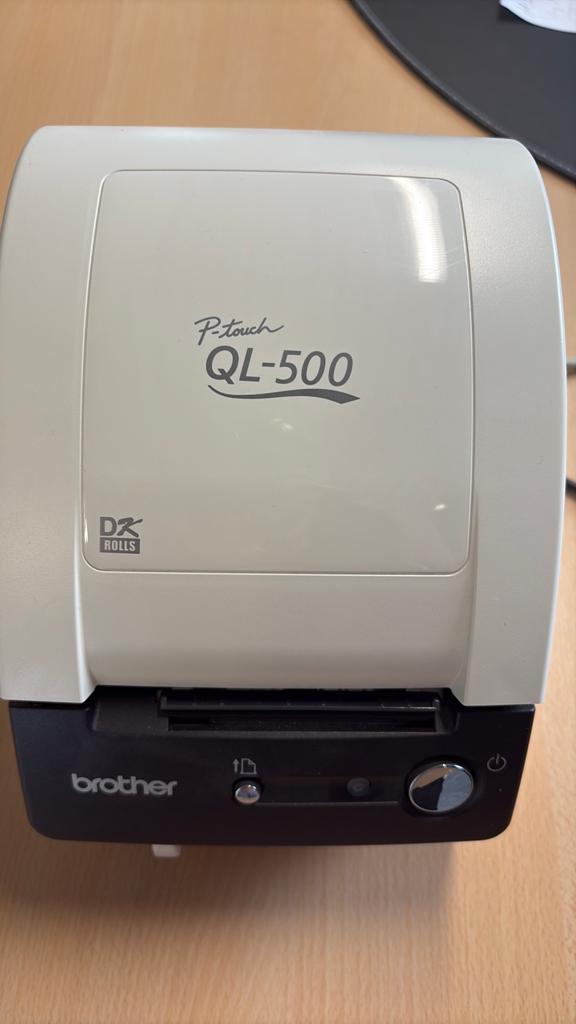 Labelprinter Brother P touch QL500, Computers en Software, Ophalen, Gebruikt, Etiket