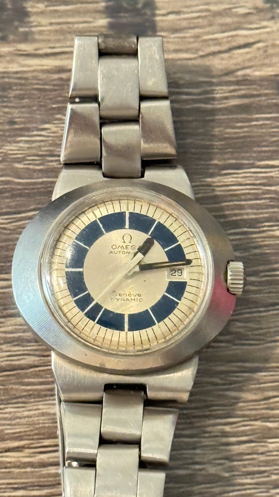 Automatique Omega Genève Dynamic, Enlèvement, Montre-bracelet, Omega