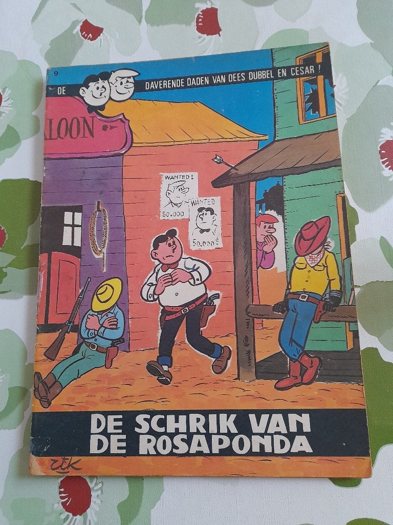 Dees Dubbel nr 9 "De schrik van de Rosaponda"eerste druk, Boeken, Stripverhalen, Ophalen of Verzenden, Gelezen