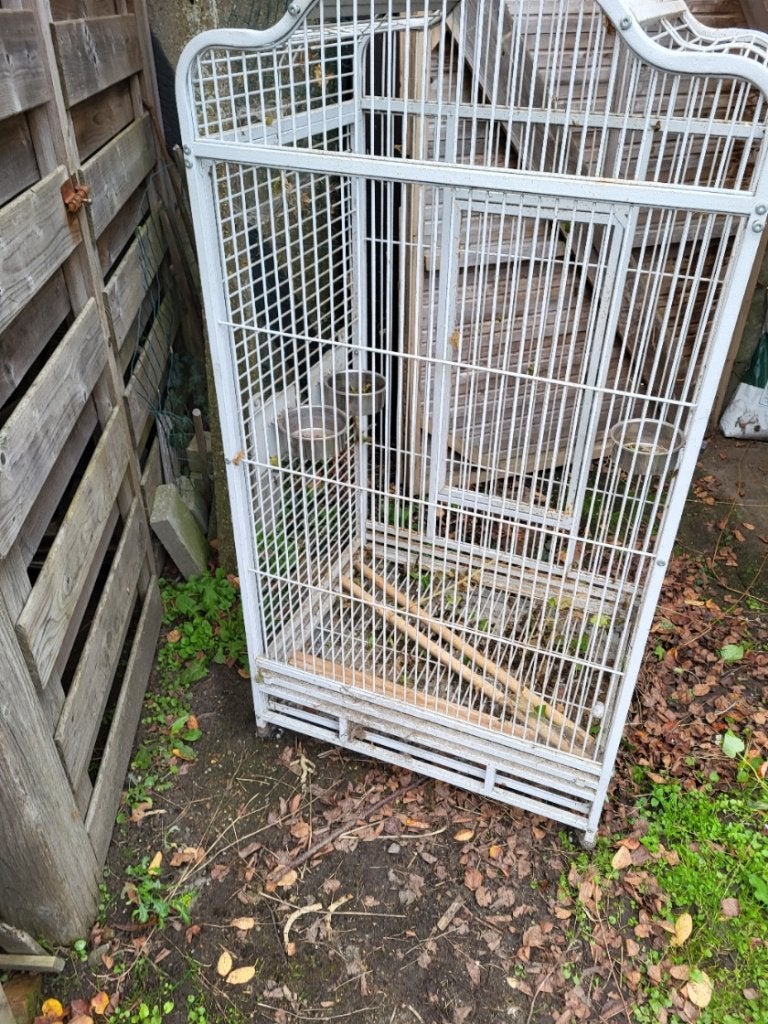 vogelkooi, Dieren en Toebehoren, Ophalen, Gebruikt, Metaal, Vogelkooi