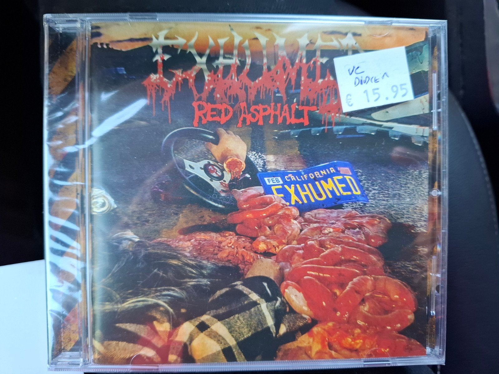 Exhumed Red Asphalt cd nieuw, Cd's en Dvd's, Cd's | Hardrock en Metal, Ophalen of Verzenden
