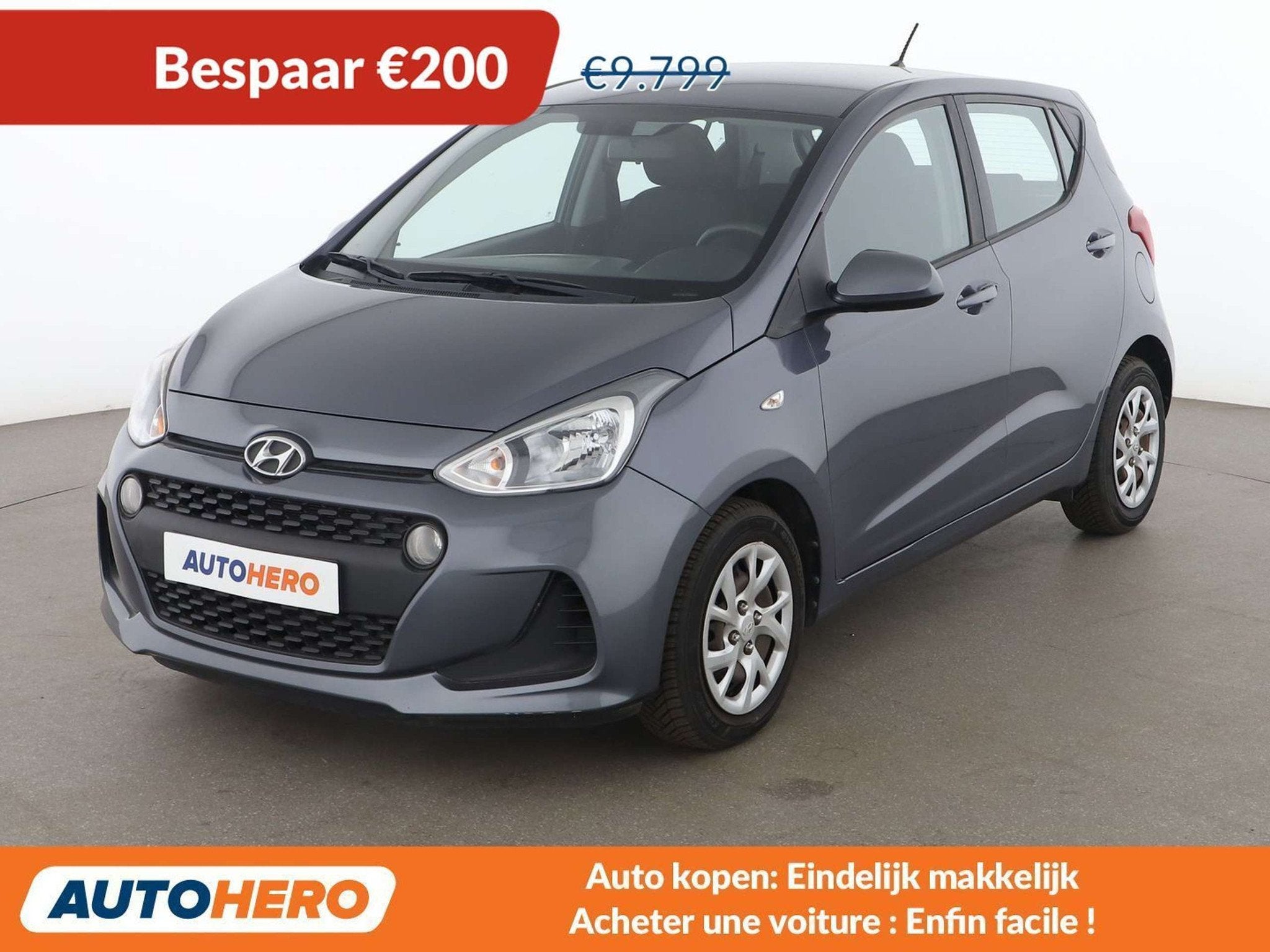 Hyundai i10 1.0 Trend (année de construction 2019), Autos, Hyundai, Electronic Stability Program (ESP), Argent ou Gris, Achat