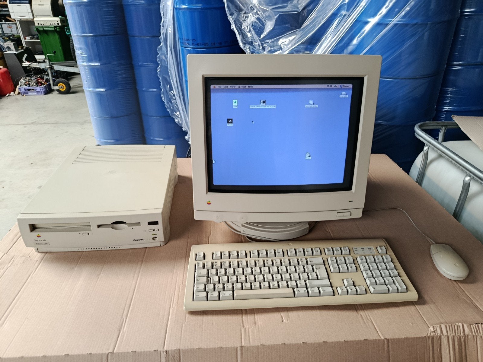apple macintosh performa 6200 kompleet en werkend, Informatique & Logiciels, Ordinateurs Vintage, Enlèvement