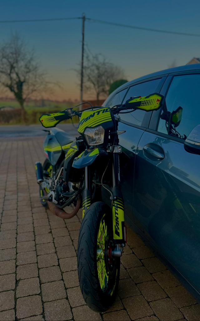 Moto 50 fantic a vendre, Fietsen en Brommers, Brommers | Derbi, Ophalen, 6 versnellingen, 50 cc, Klasse B (45 km/u)