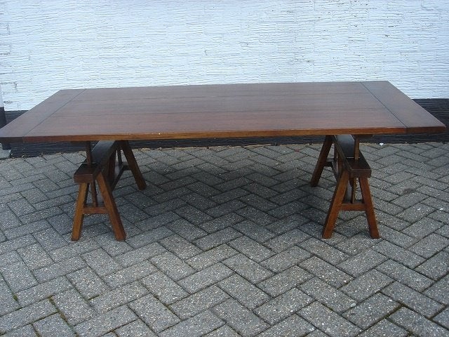 NIEUWE SALONTAFEL - TAFEL ARCHITECT Flamant, Ophalen, 50 – 75, Eikenhout, Nieuw