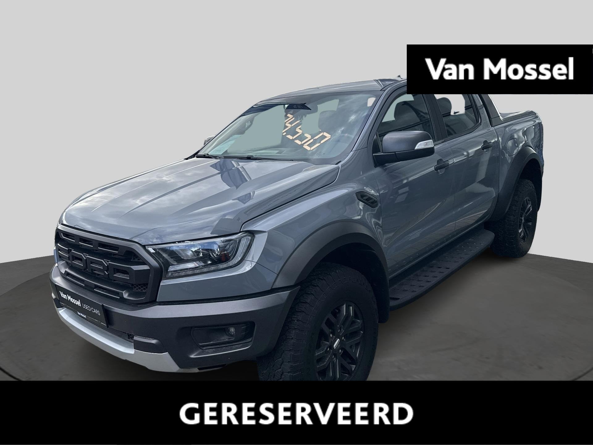 Ford Ranger Raptor 2.0 Bi Turbo - Trekhaak - Camera, Autos, Ford, Argent ou Gris, 4 portes, Entreprise, Electronic Stability Program (ESP)