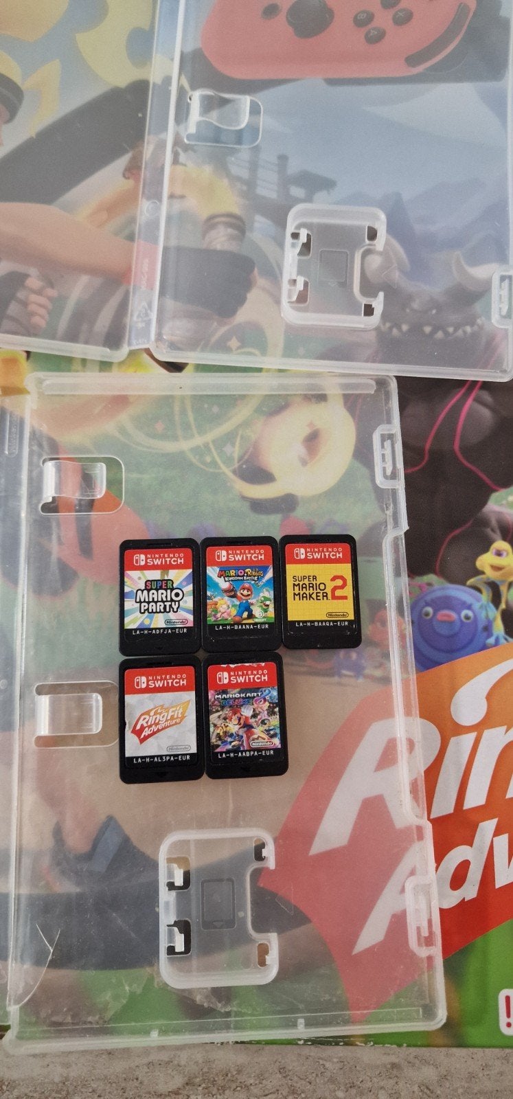 5 nintendo switch games + ring fit adventure, Consoles de jeu & Jeux vidéo, Jeux | Nintendo Switch, Enlèvement ou Envoi