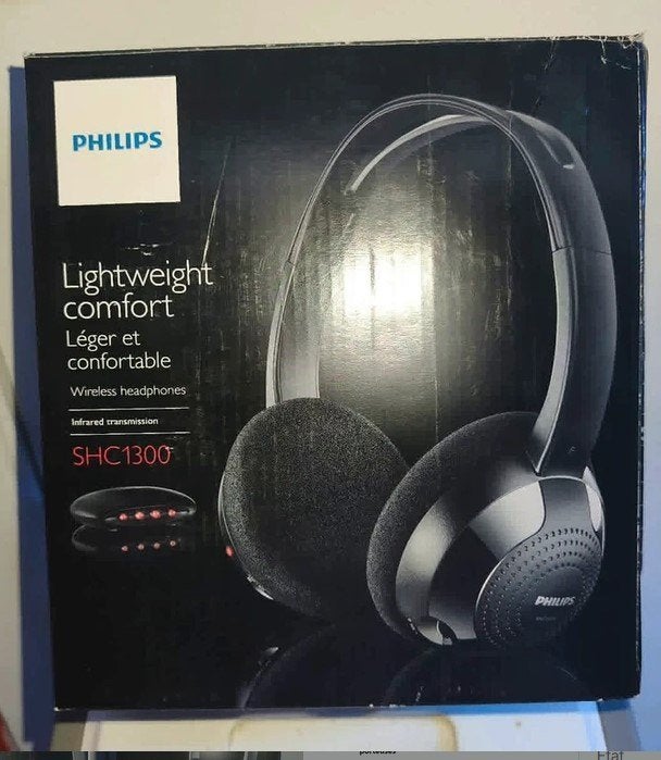 casque hi-fi sans fil Philips, TV, Hi-fi & Vidéo, Casques audio, Neuf, Supra-auriculaire, Philips, Noir, Sans fil, Enlèvement
