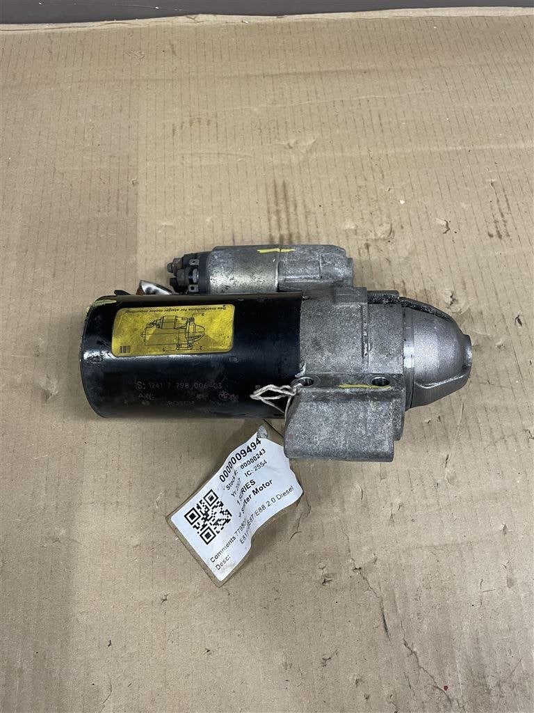 2007 bmw 1 series e87 2.0 diesel N47 Starter motor 7798006 0, Ophalen of Verzenden, Zo goed als nieuw