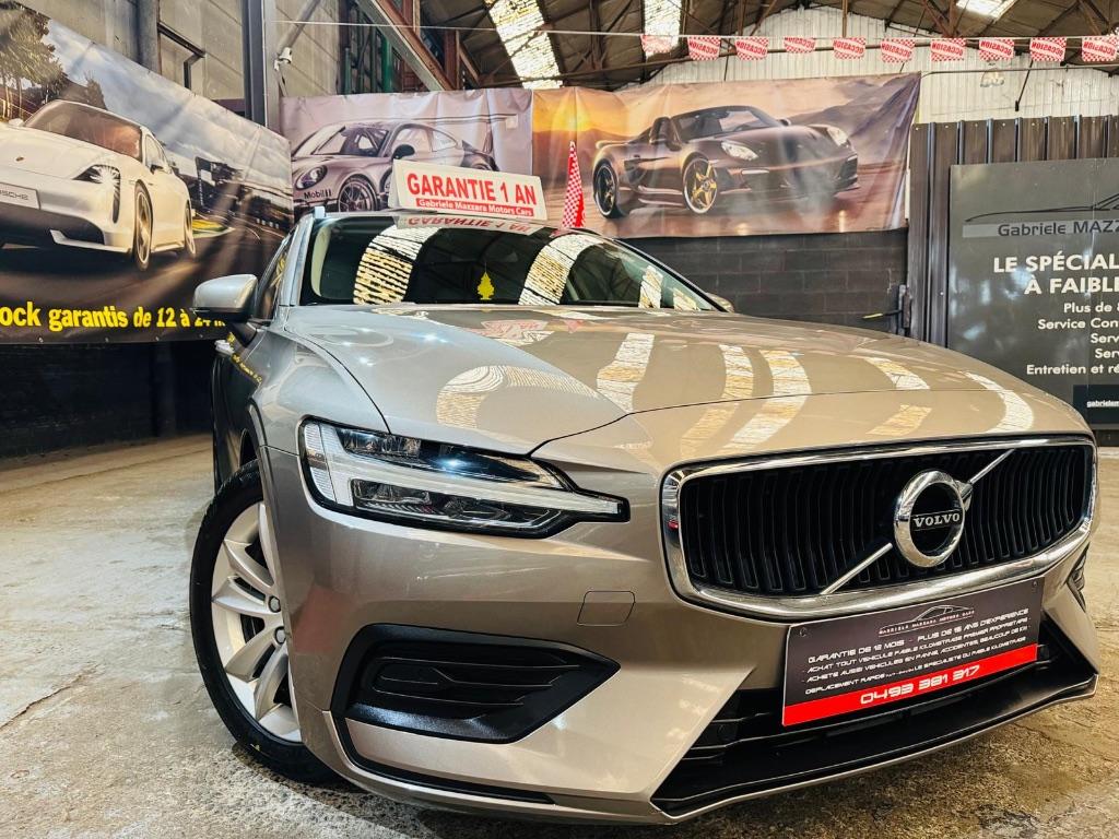 Volvo V60 Break 2.0D Automatique Cuir GPS Cockpit LED, Autos, Volvo, Achat, Entreprise, Garantie prolongée, 5 portes