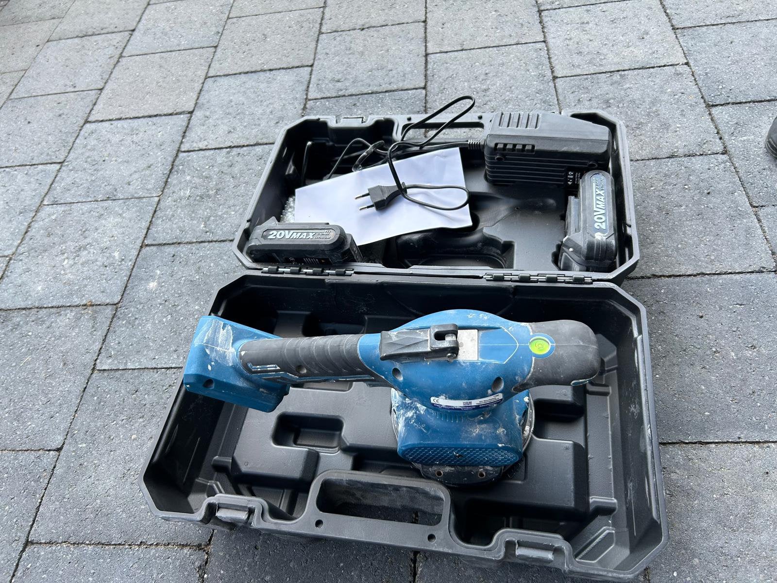 HBM 20 Volt 2.0Ah Vibrerende Tegeldrager, Bricolage & Construction, Enlèvement, Comme neuf