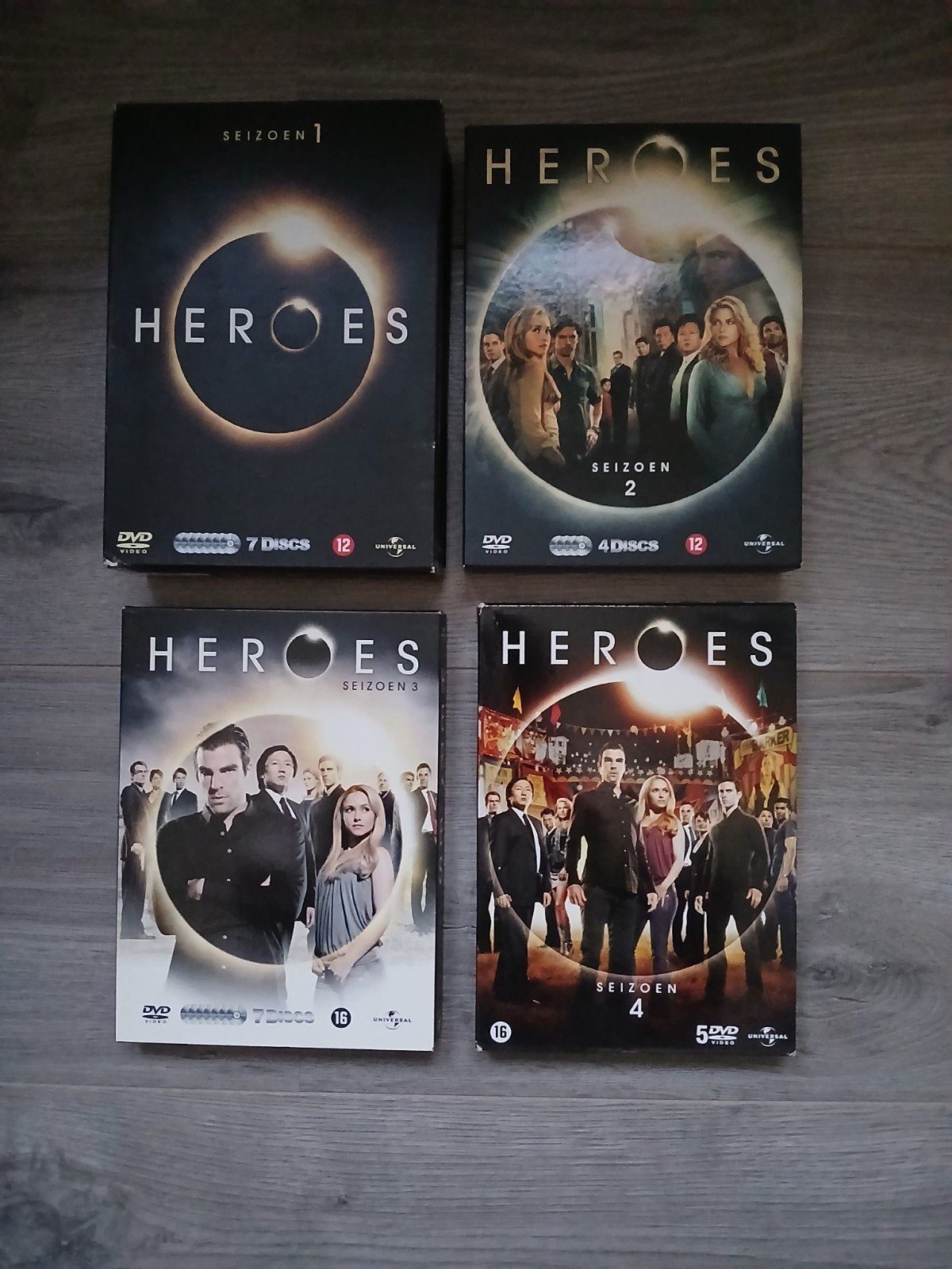 Dvdbox Heroes, CD & DVD, DVD | TV & Séries télévisées, Enlèvement, Comme neuf, Anglais, Néerlandais