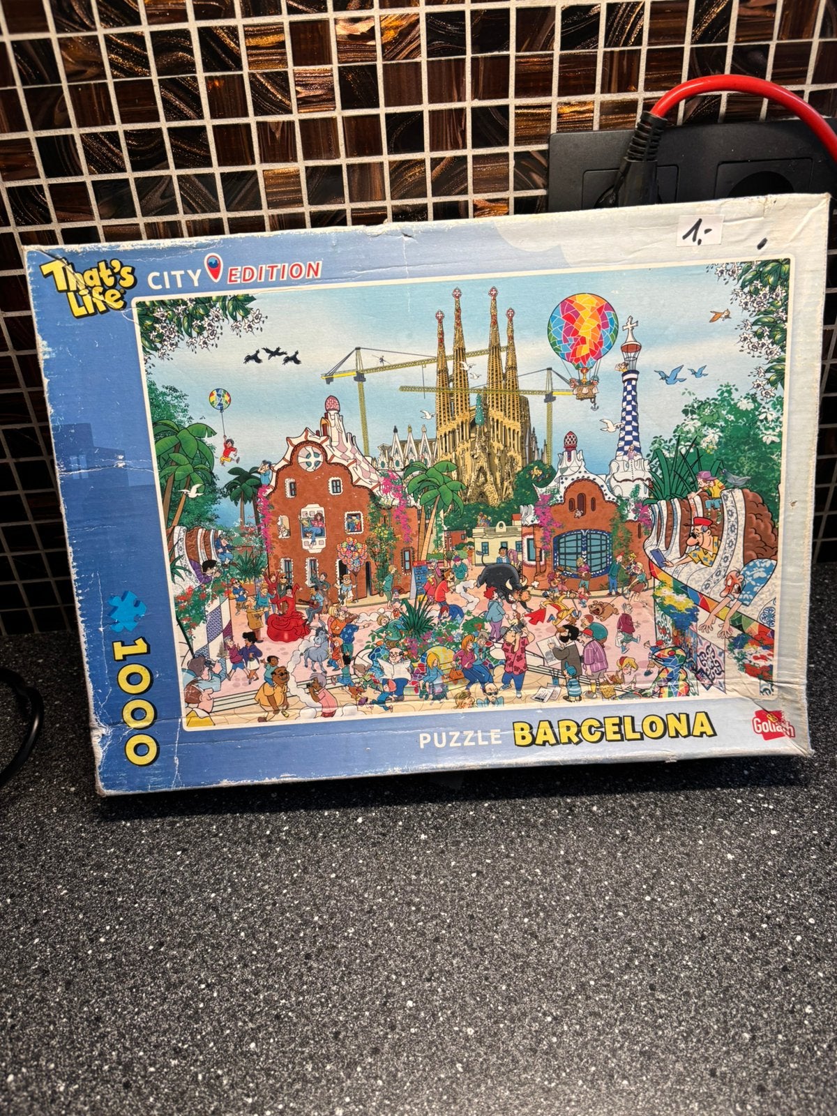 That’s life puzzel 1000 stukjes, Hobby en Vrije tijd, Denksport en Puzzels, Ophalen, 500 t/m 1500 stukjes, Gebruikt, Legpuzzel