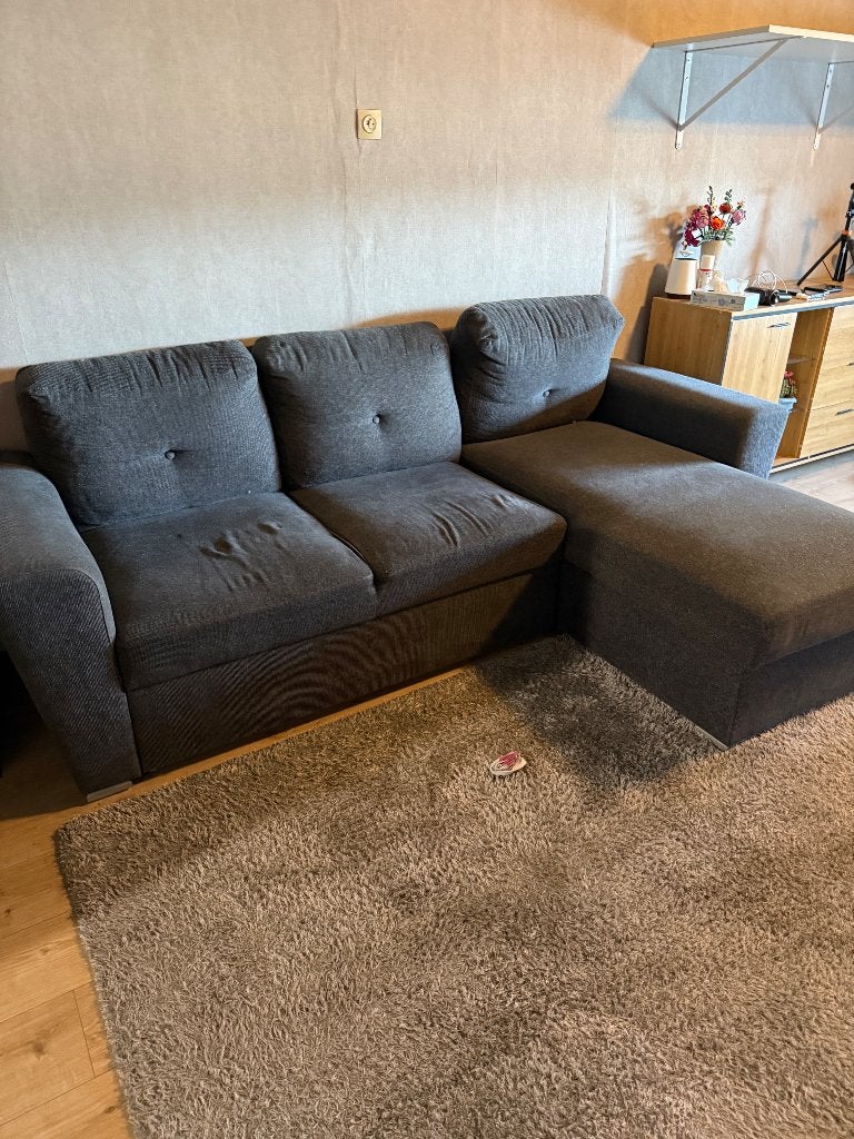 Zetel (slaapbank), Ophalen, Gebruikt, 150 tot 200 cm, Driepersoons