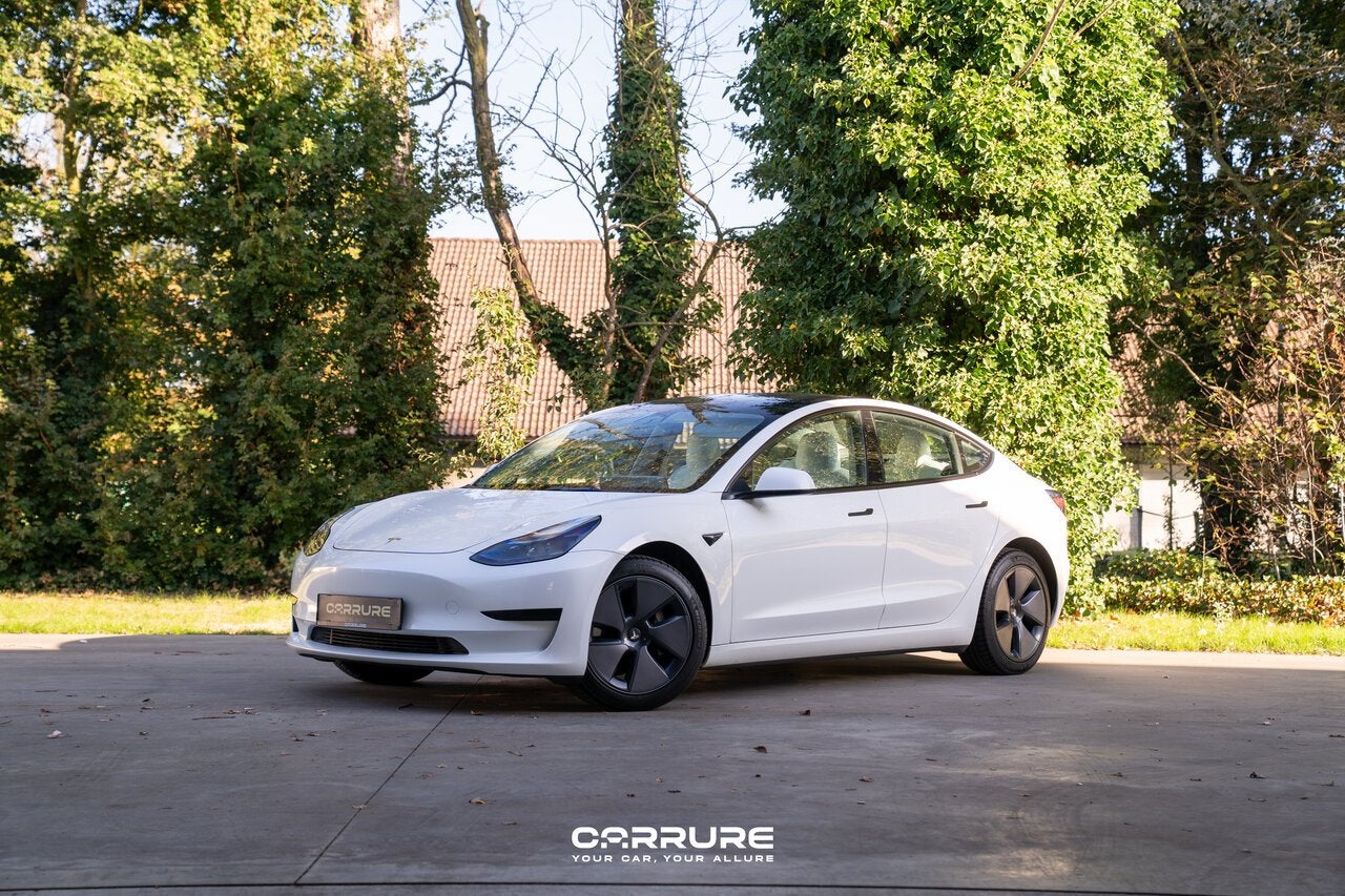 Tesla Model 3 RWD STANDARD RANGE|AUTOPILOT|PANO|93%SOH, Auto's, 0 kg, Wit, Te koop, 0 kg