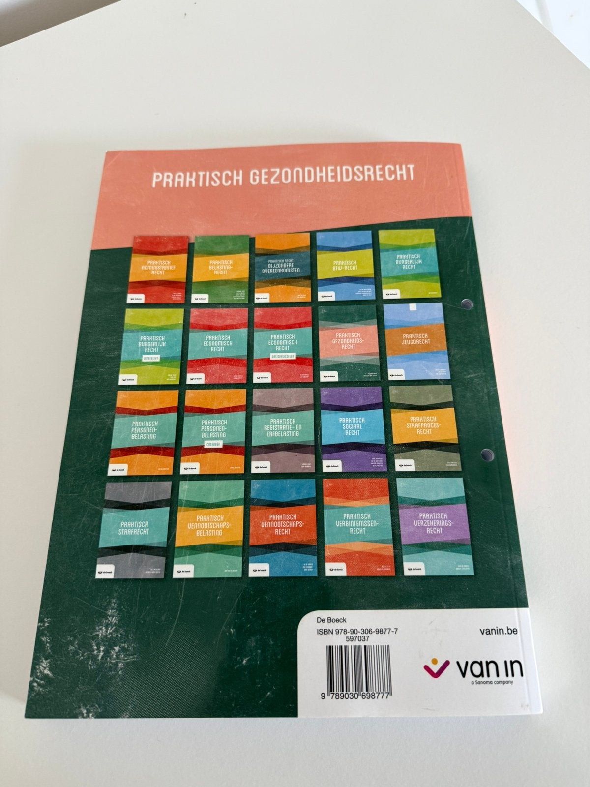 Praktisch Gezondheidsrecht, Livres, Enlèvement ou Envoi, Utilisé