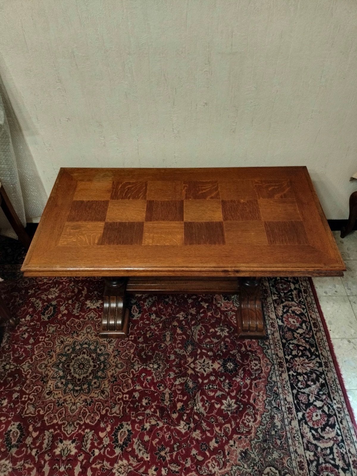 Salontafel, Huis en Inrichting, Tafels | Salontafels, Gebruikt, 50 tot 100 cm, Eikenhout, 50 tot 100 cm