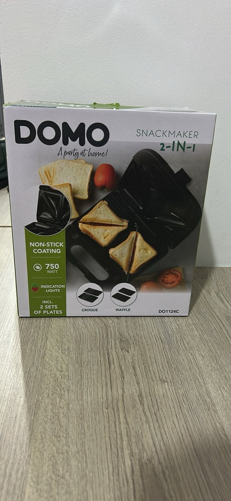 Appareil à croque-monsieur et à gaufres, Enlèvement ou Envoi, Neuf