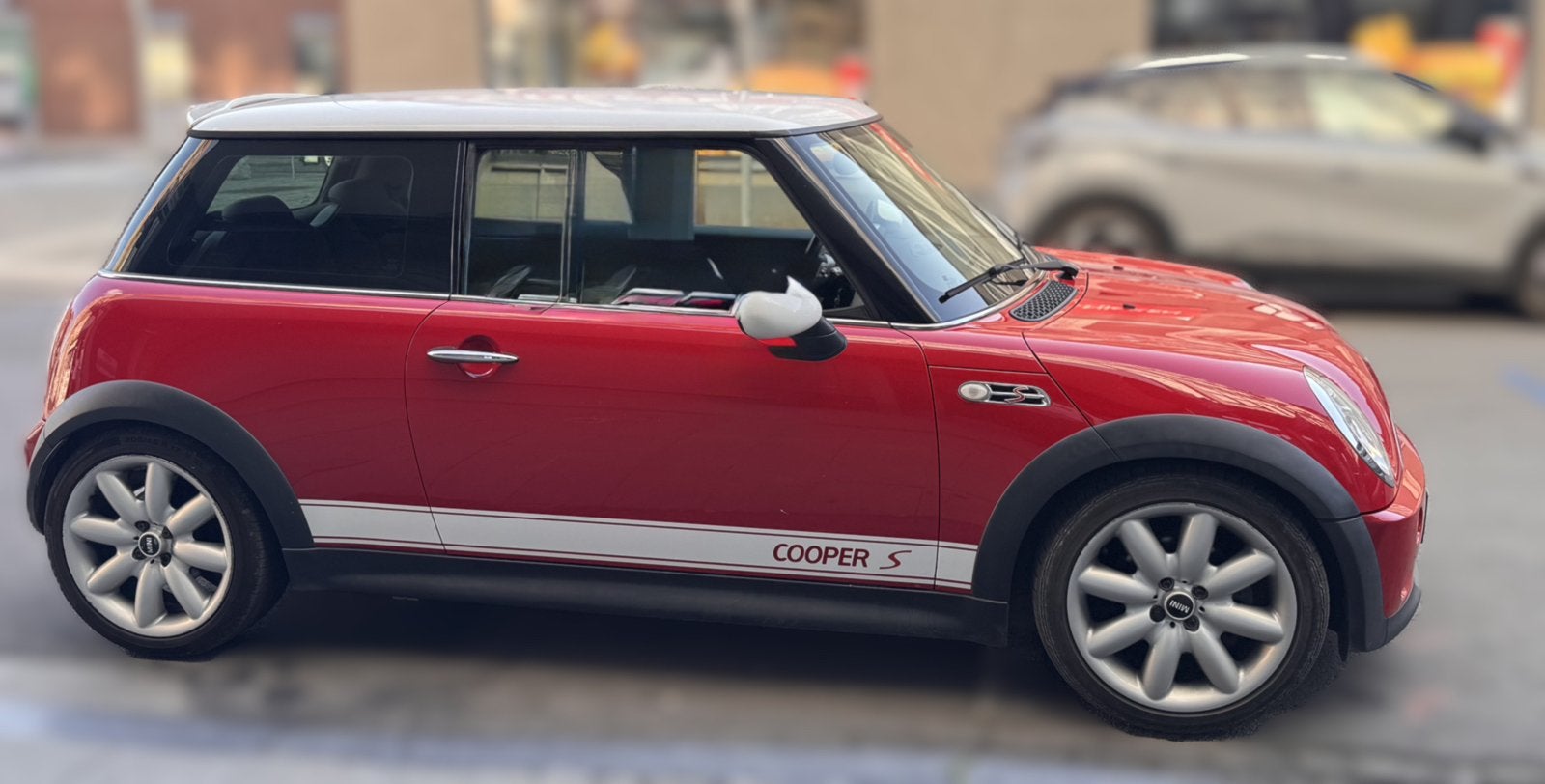 Mini Cooper S – 2003 – 132.000 km, Autos, Mini, Particulier, Cooper S, ABS, Régulateur de distance, Airbags, Air conditionné, Alarme