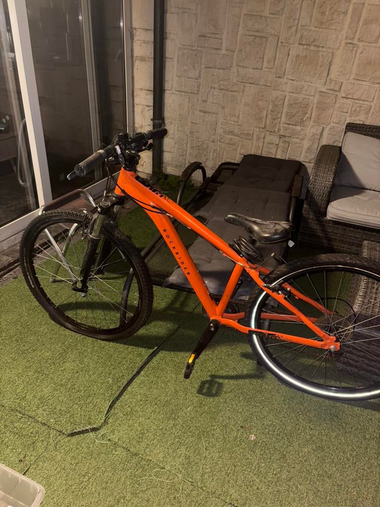 Orangje fiets, Fietsen en Brommers, Fietsen | Cruisers en Lowriders, Ophalen, Gebruikt
