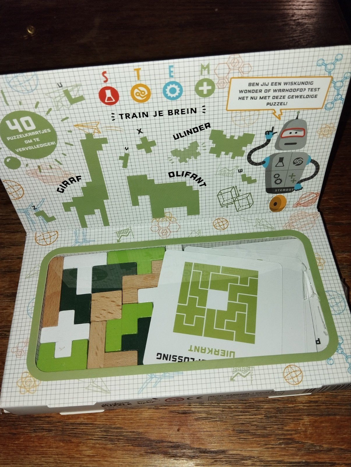 STEM Puzzel - Wiskunde Pentomino & Puzzelkaartjes, Hobby en Vrije tijd, Ophalen