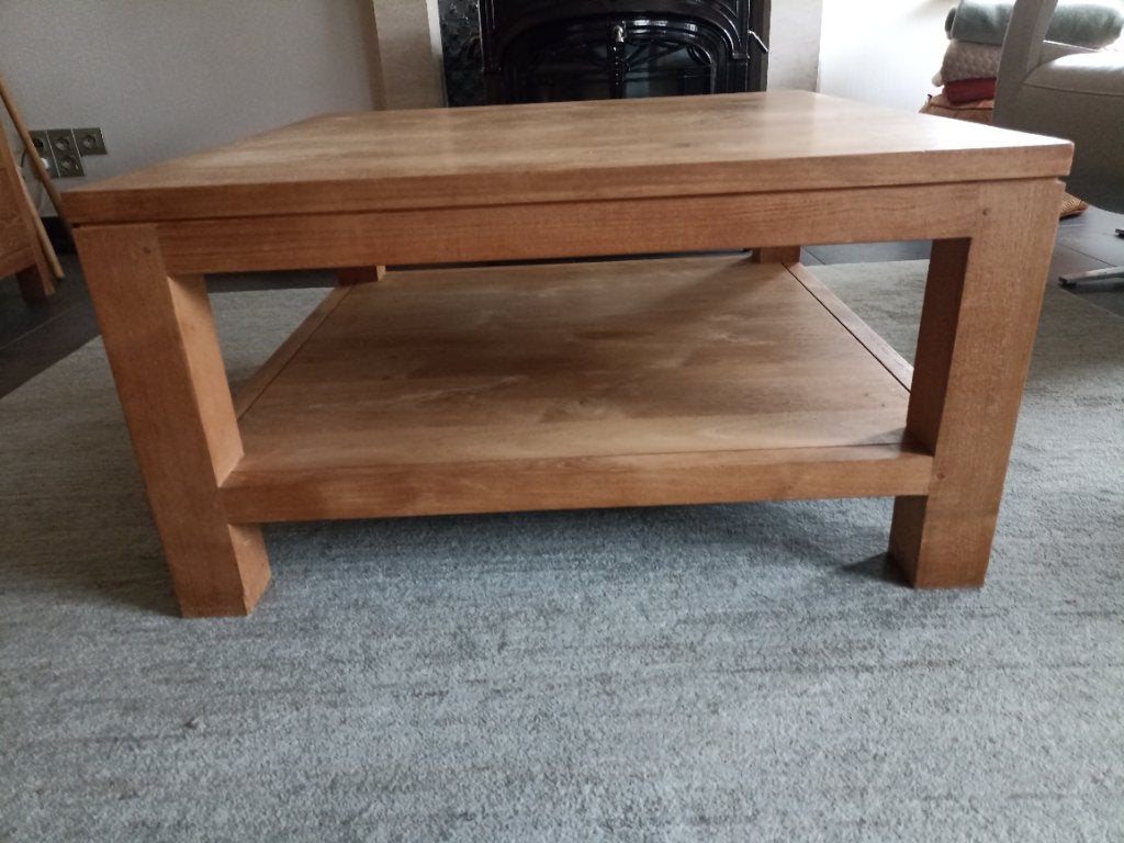 Salontafel teak, Maison & Meubles, Teck, 50 à 100 cm, Enlèvement, 50 à 100 cm