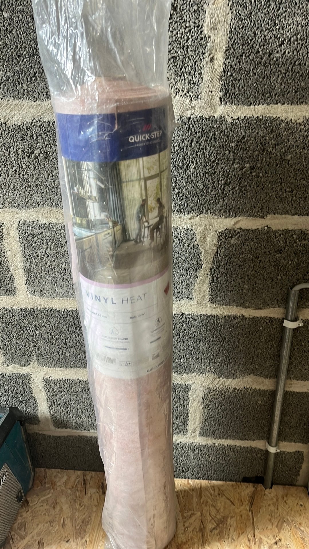 Quick step vinyl heat, Ophalen, Kunststof, Nieuw, 10 m² of meer