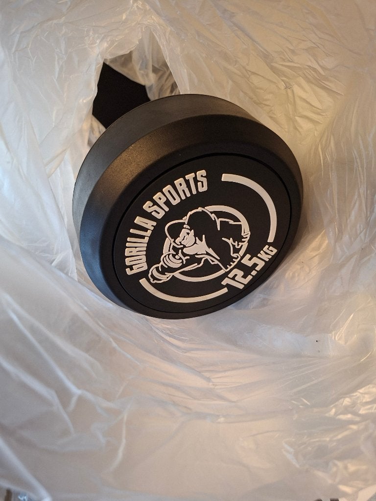 2 x Dumbells Gorilla Sports 12,5 kg (NIEUW!), Sport en Fitness, Fitnessmaterialen, Ophalen of Verzenden, Nieuw, Benen, Dumbbell