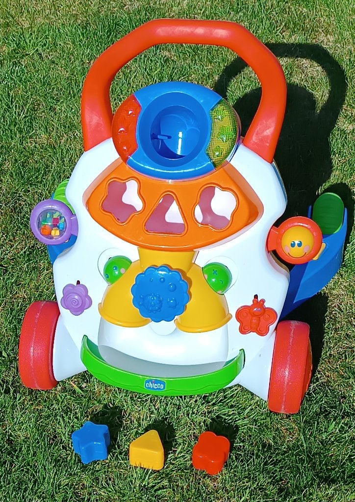Loopwagen (baby walker), Kinderen en Baby's, Ophalen, Zo goed als nieuw, Met licht