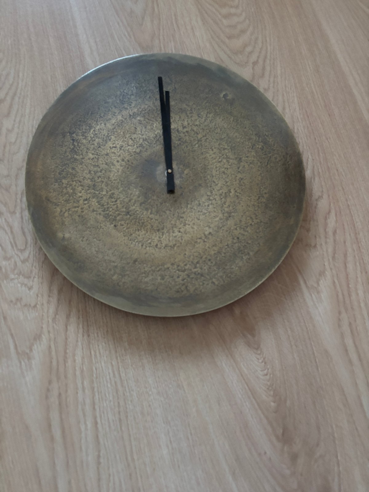 Horloge Light & Living murale - bronze 59cm neuve, Enlèvement ou Envoi, Comme neuf