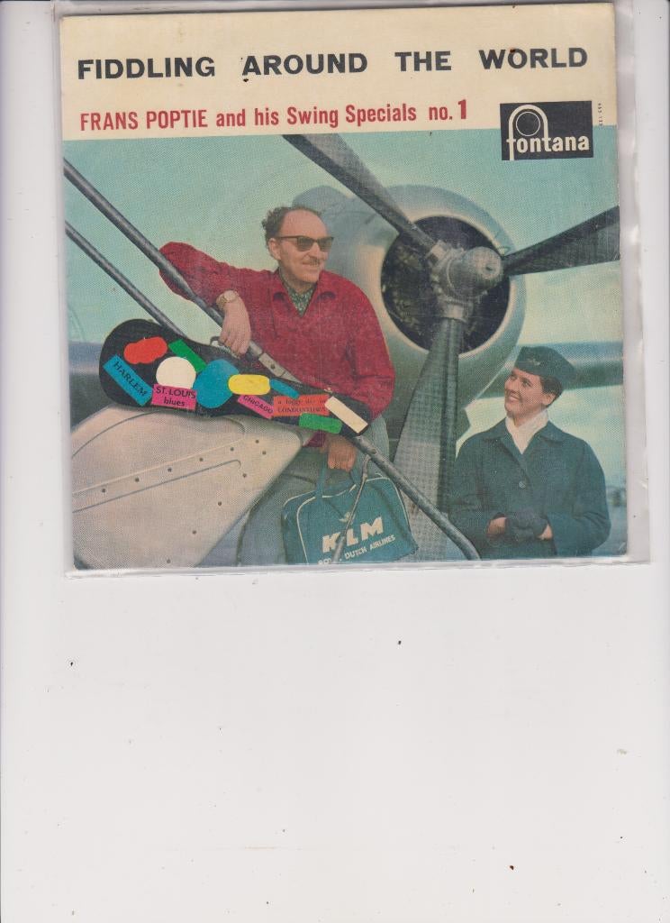 frans poptie, Ophalen of Verzenden, Gebruikt, EP