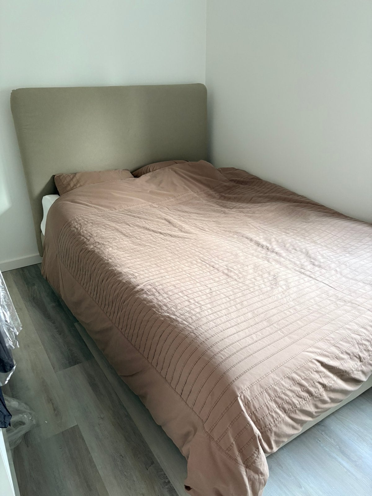 Boxspring twijfelaar 140 x 200cm, Huis en Inrichting, Ophalen, Gebruikt, 140 cm, Twijfelaar