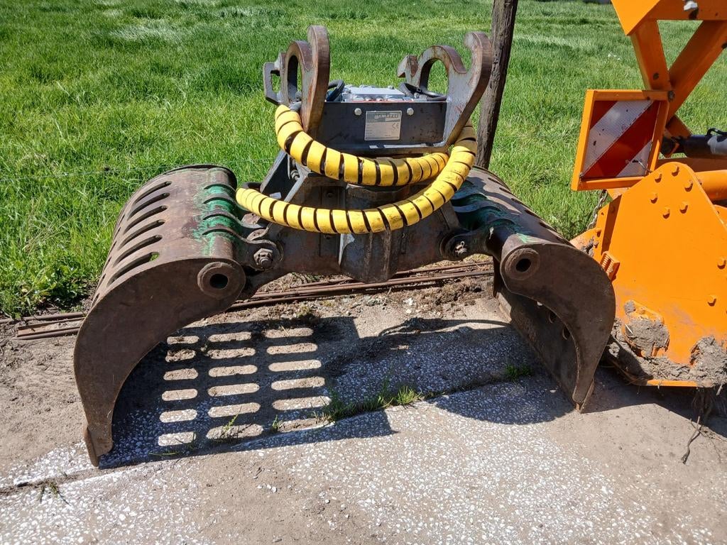 Sorteergrijper CW10, Enlèvement, Grue