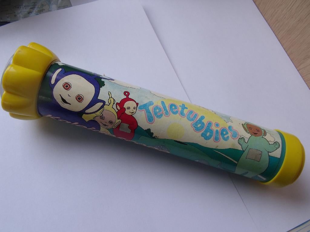 téletobies kaléidoscope jouet vintage Dekkertoys, Enlèvement, Utilisé