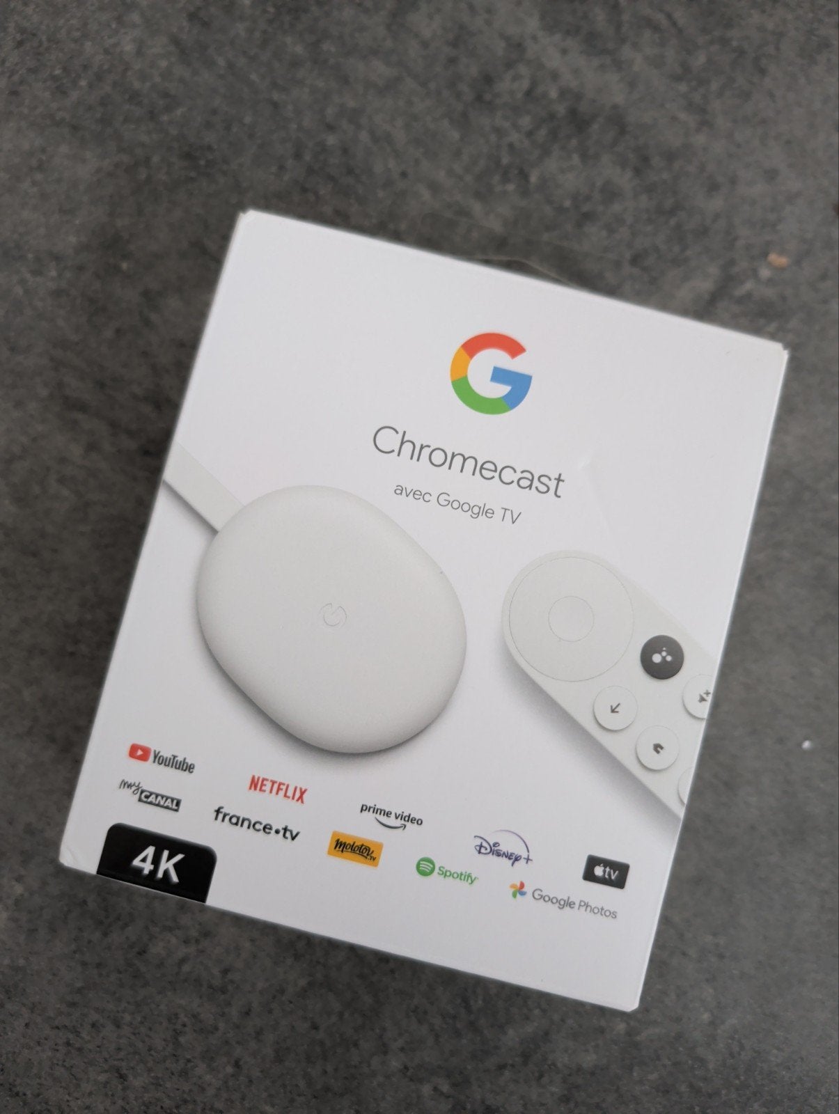 Google Chromecast avec GoogleTV, TV, Hi-fi & Vidéo, Lecteurs multimédias, HDMI, Enlèvement