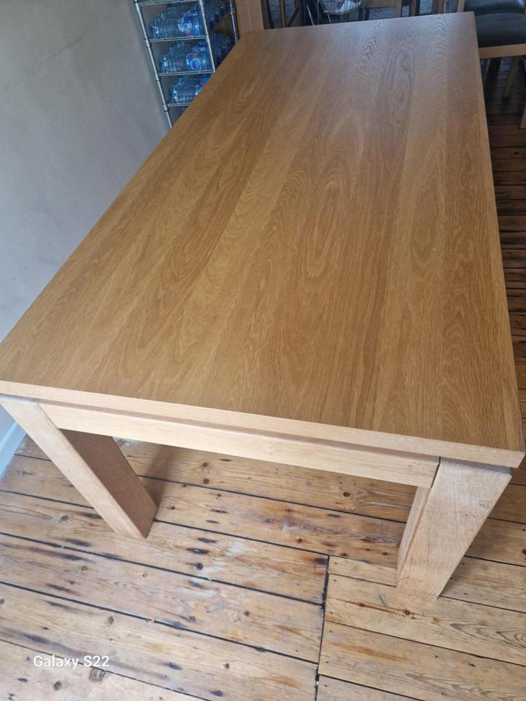Table chêne 200x95, Enlèvement