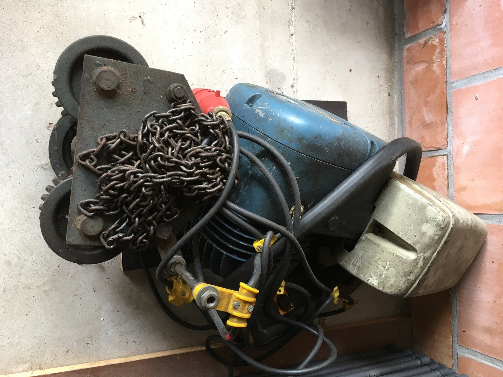 Ketting takel Demag, Ophalen, Gebruikt, Elektrisch