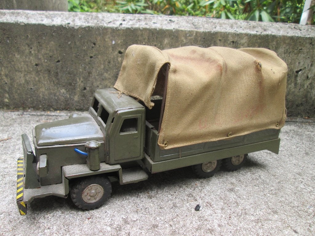 blikken speelgoed militair made in japan jaren 60/70., Enlèvement ou Envoi